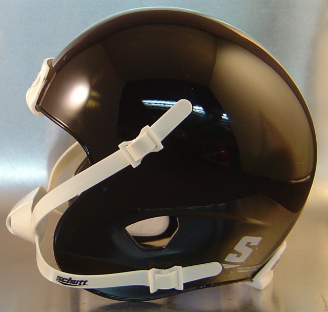 Black Schutt XP Mini Football Helmet Shell